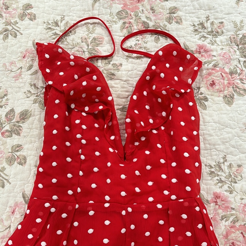 Polka Dot Romper - Picture 8 of 10